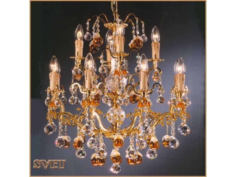 Люстра Copenlamp C-305/8+4-CF Salon