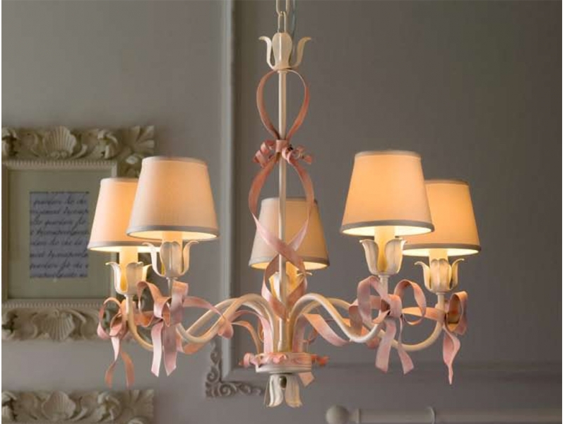 Люстра Eurolampart 0465/05LA  Rosa sfumato