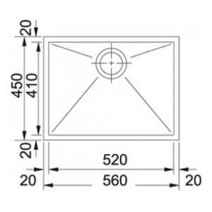 Кухонная мойка Franke Planar PPX 110-52