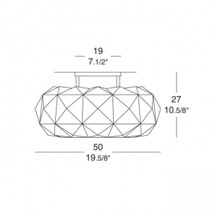 Люстра MURANO DUE DELUXE PL50