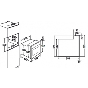 Духовой шкаф  KUPPERSBUSCH EEB 6550.8JX1 1