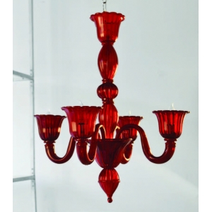 Люстра VOLTOLINA LAGUNA 7L ROSSO