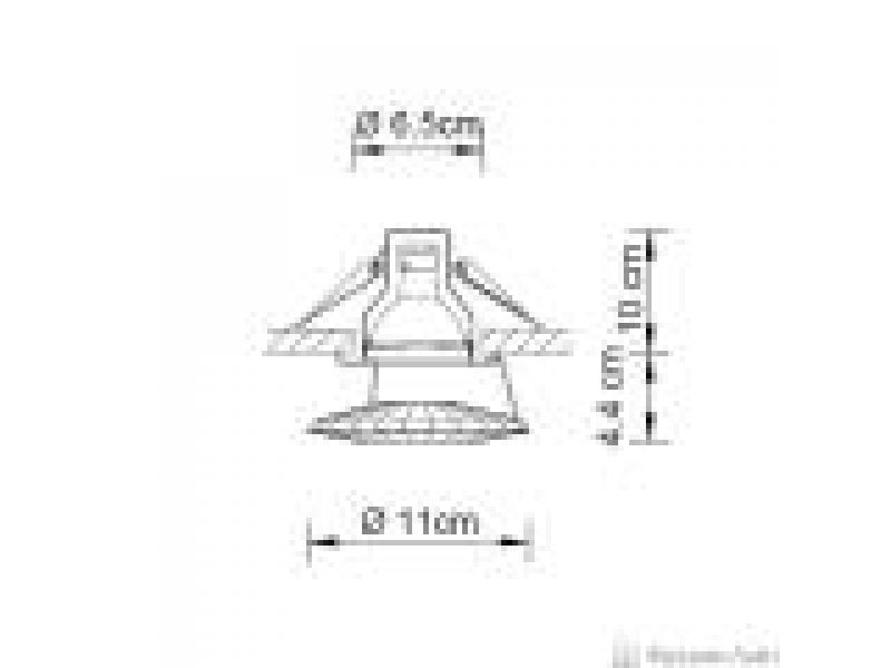 Светильник точечный Swarovski A.8992 NR 030 009 Atlas Jet