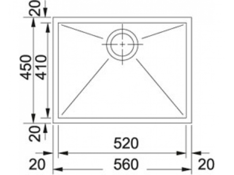 Кухонная мойка Franke Planar PPX 110-52